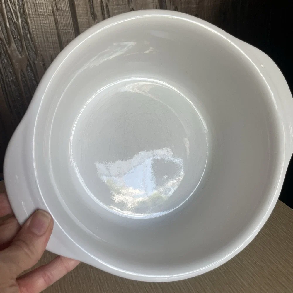 Corning Ware‎ Stoneware Light Blue 1.5 qt Casserole no Lid/ Mixing Bowl EUC